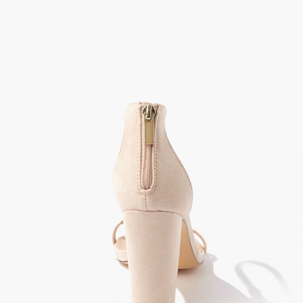 Nude Chunky Heel - Picture 3 of 3